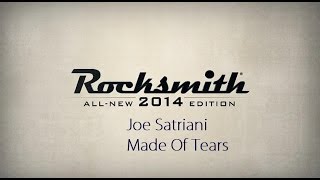 Joe Satriani  Made Of Tears Rocksmith 2014 Bass 99 [upl. by Mandell569]