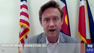 Denver Mayor Mike Johnston Donald Trump killed the bipartisan immigration bill [upl. by Patsis639]