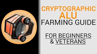 Cryptographic Alu Farming Guide  Warframe  Quads Resource Guides [upl. by Dermott]