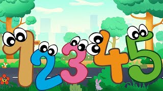 Counting 0 to 5 Song  Fun Learning For Toddlers  Counting In Words For Kids  Counting With Things [upl. by Mesics]