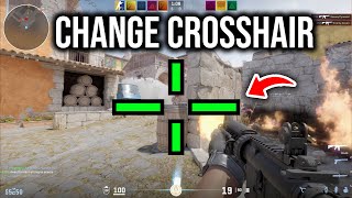 How To Change Crosshair In CS2  Test Server [upl. by Xonk397]