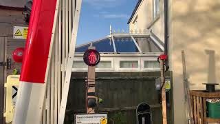 New CCTV amp Yodalarm North Tawton Garden Street Level Crossing in Devon 15022023 [upl. by Damali]