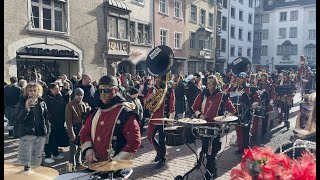 Amriswiler Marktplatzpfuuser  Einmarsch  Fasnacht Schaffhausen 2024 [upl. by Akered285]