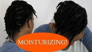 How I Moisturize My Natural Hair For Growth [upl. by Janice861]