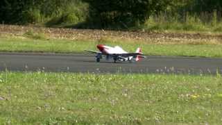 FMS P51 Mustang 1450mm  Maiden Flight [upl. by Allesiram]