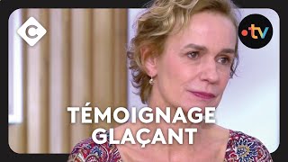 Sandrine Bonnaire raconte les violences conjugales quelle a subies  C à Vous 27 novembre 2019 [upl. by Aneleairam]