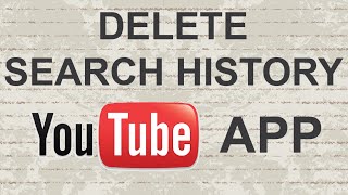 How to clear search history on Youtube mobile app [upl. by Cicely]