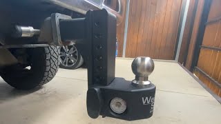 Weigh safe hitch reviewinstall [upl. by Aisatan86]