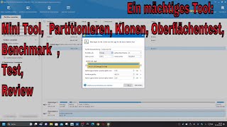 Ein mächtiges Tool Mini Tool Partitionieren Klonen Oberflächentest Benchmark Test Review [upl. by Emory509]