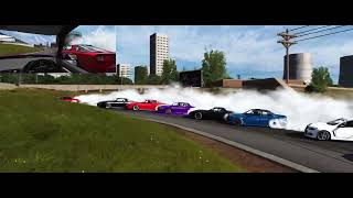 Steel Yard Drift Random Tandems Train  SWARM V2 S13 Silvia TBZ Style Assetto Corsa Ultrawide 4K [upl. by Arenat]