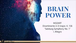 Brain Power amp Classical Music  Mozart Vivaldi Bach Beethoven [upl. by Dumm]