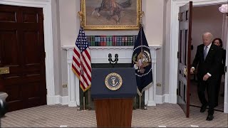 President Joe Biden gives remarks after Donald Trump assassination attempt [upl. by Asela677]