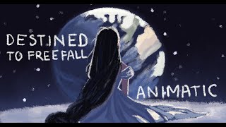 Destined to Freefall  Animatic art animator song animation animatic pretty space snippet [upl. by Plunkett]