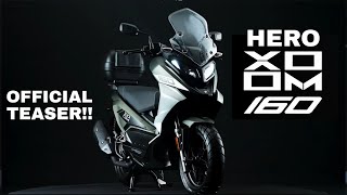 HERO XOOM 160 OFFICIAL TEASER  HERO XOOM 160  HERO XOOM 160 OFFICIAL VIDEO  HERO  XOOM 160 [upl. by Acino]