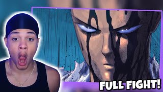 GAROU VS SAITAMA  One Punch Man Full Fight Fan Animation REACTION [upl. by Janeen]