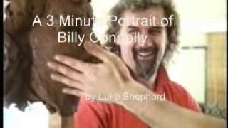 Billy Connolly Sitting for Portrait Sculpture [upl. by Naaitsirhc]