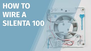 Silenta 100 Extractor Fan Wiring Instructions [upl. by Atazroglam516]