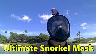 Ultimate Snorkel Mask is easy to use Cozia Design Snorkel Set [upl. by Mable]