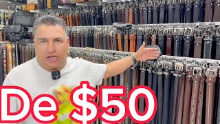 Fabricante de Cinturones en Leon Guanajuato cintos Ibaro piel vaquero exotic vestir moda pp [upl. by Itaws]