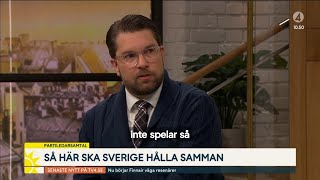 Jimmie Åkesson talar klarspråk om hur massinvandringen har förändrat Sverige i grunden [upl. by Bellaude51]