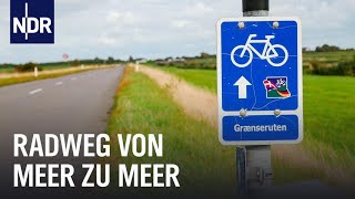 Radtour Grenzroute zwischen Deutschland und Dänemark  die nordstory  NDR Doku [upl. by Ailehc]