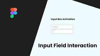 Input Field Interaction using Interactive Components in Figma  Input Field Figma Figma Text Field [upl. by Kandy]