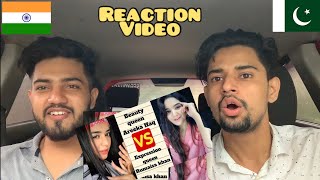 Reaction on Romaisa khan VS Areeqa haq tik tok  Bombay wala reaction [upl. by Karame]