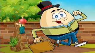 Humpty Dumpty  Nursery rhymes  Nursery rhymes on YouTube [upl. by Gnilrets]