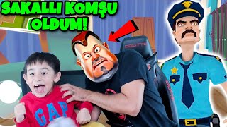 SAKALLI KOMŞU GERÇEK HAYAT GİZEMLİ BODRUMU BULDUK  DARK RIDDLE OYNUYORUZ1 [upl. by Inaniel573]