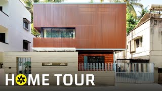 Architect Renovates A Compact Home With A Modern Facade Home Tour [upl. by Adnarem]