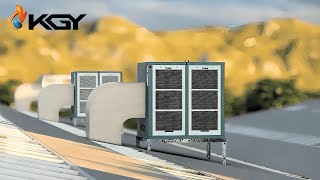 Powerful and Efficient Evaporative Cooler  How it works [upl. by Otter120]