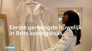 Eerste gemengde huwelijk in Brits koningshuis ‘Dit inspireert mensen  RTL NIEUWS [upl. by Nuy847]