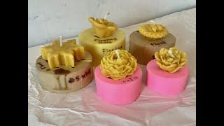 Watch This Before Buying Beeswax Candle Molds Unmolding Beeswax Candles [upl. by Larimer]