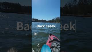 Looking for Menhaden in the Creeks Late February kayaking saltlife water fishing waterfowl [upl. by Quickman]