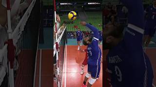 The Ngapeth Show 😎🔥 epicvolleyball volleyballworld volleyball [upl. by Yesoj]