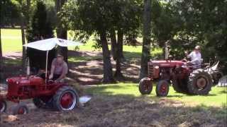 Farmall Cub amp 140 Two Way Plowing [upl. by Assirim424]