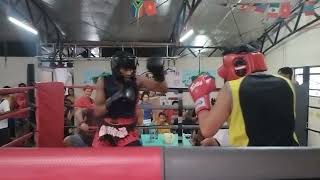 africa vs Philippines amateur boxing galing nila [upl. by Atilrahc364]