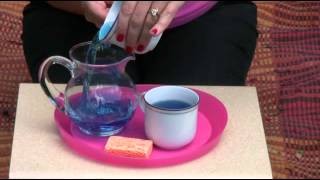 Montessori Practical Life Lesson  Water Pouring II [upl. by Hackney]