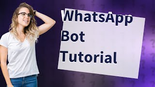 How to build WhatsApp bot with Python [upl. by Scotti]