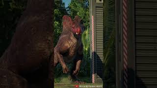 NEW EVEN BIGGER SPINOSAURUS  Jurassic World Evolution 2 Shorts [upl. by Akima]