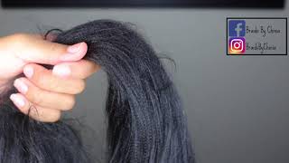 How To Prep Xpressions Braiding Hair for PERFECT Braids [upl. by Hamlen]