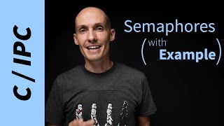 What is a semaphore How do they work Example in C [upl. by Reynard]