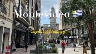 Montevideo 🇺🇾  Capital of Uruguay  Walking Tour  4k 60fps 2024 [upl. by Marlee954]