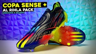 adidas COPA SENSE  Al Rihla Pack  UNBOXING amp REVIEW [upl. by Sivart684]