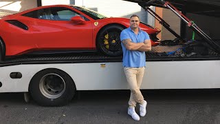 Two Brand New Ferrari 488 Pista Supercars Delivered at the Same Time [upl. by Mcclenaghan]