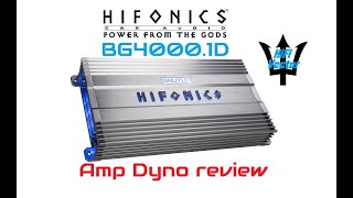 Hifonics BG4000 amp dyno review brutus gamma HiFi vector DL 14 smd AMM 1 [upl. by Darya]