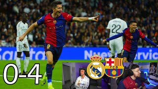 REAL MADRID 04 FC BARCELONA REACCIONANDO DjMaRiiO [upl. by Hollie]