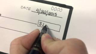 How to write a check [upl. by Rothenberg132]