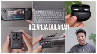 Belanja Bulanan Tapi Gadget September 24  Steamdeck Keys To Go 2 Bose Ultra Open [upl. by Sira]