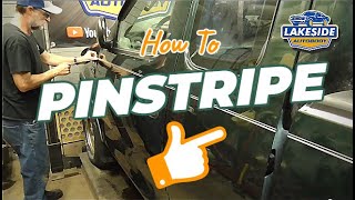 How to Pinstripe a Car with Pinstriping Tape [upl. by Ezana]